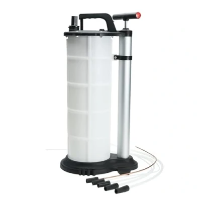 Afbeelding van FreeTec Olieafzuigpomp, handpomp met 3 slangen, remontluchter, 9 liter