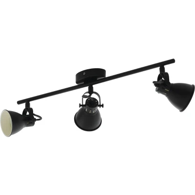 Afbeelding van EGLO Seras 2 Spot GU10 3 lichts 59,5 cm Zwart