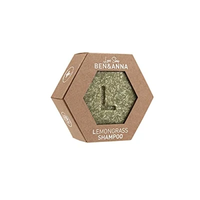 Afbeelding van Ben &amp; Anna Lovesoap Lemongrass Shampoo 60GR