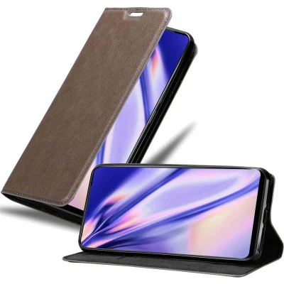 Afbeelding van Cadorabo Hoesje geschikt voor Vivo NEX in KOFFIE BRUIN Beschermhoes met magnetische sluiting, standfunctie en kaartvakje Book Case Cover Etui