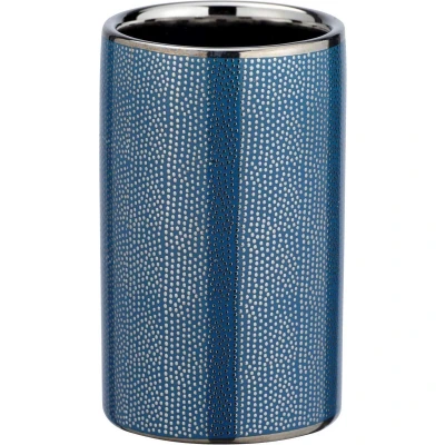 Afbeelding van Wenko Badkamerbeker Nuria 6,5 X 10,5 Cm Keramiek Blauw