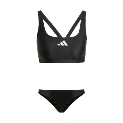 Afbeelding van adidas Performance 3 Stripes V Back Bikini Dames Zwart 30