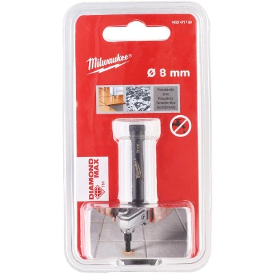 Afbeelding van MILWAUKEE 4932471760 DIAMOND MAX M14 diamantboor voor droog boren 8 mm