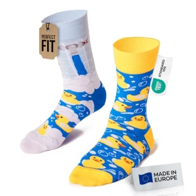 Afbeelding van Many Mornings sokken Bath Ducks Unisex Maat: 35 38