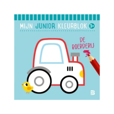 Afbeelding van Uitgeverij ballon mijn junior kleurblok de boerderij