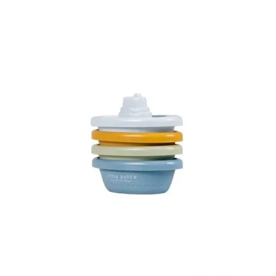 Afbeelding van Little Dutch Bad Bootjes Blauw
