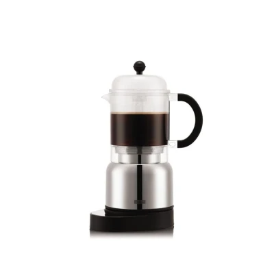 Image de Cafetiere Espresso Électrique Bodum Chambord 12099 16Euro 6 tasses Inox