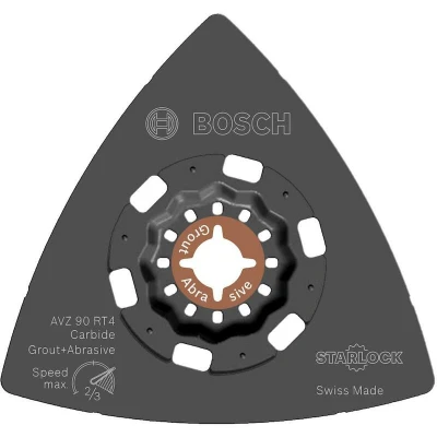 Afbeelding van Bosch Accessories 2609256F02 AVZ 90 R Carbide RIFF Schuurplaat 1 stuk(s)