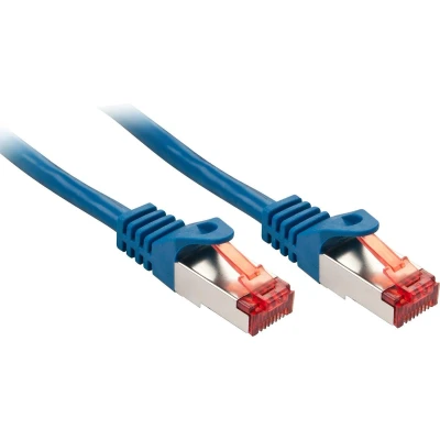 Afbeelding van LINDY 47353 RJ45 Netwerkkabel, patchkabel CAT 6 S/FTP 1.50 m Blauw 1 stuk(s)