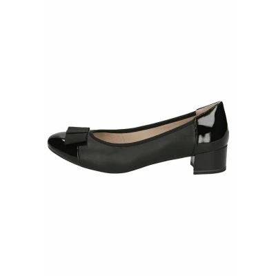 Afbeelding van Caprice Klassieke pumps, Dames, Maat: 36, Black comb Leer/ synthetisch