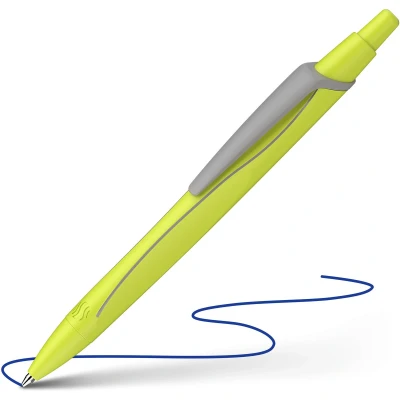 Afbeelding van Schneider, zz3_ARCHIV_Pen_to_pen, Biros Reco geel Schrijfkleur blauw, 1 st. (Geel, 1 x)