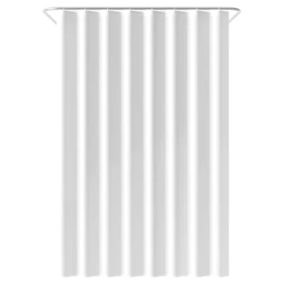 Afbeelding van Loti Living Douchegordijn Anti Schimmel Wit Inclusief ringen Waterdicht Polyester 120x200 cm