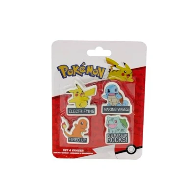 Afbeelding van Pokemon gum, 4 stuks