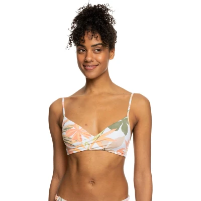 Afbeelding van Roxy Printed Classics FÜR ERJX Bikinitop, Dames, Maat: XS, Bright white subtly salty flat