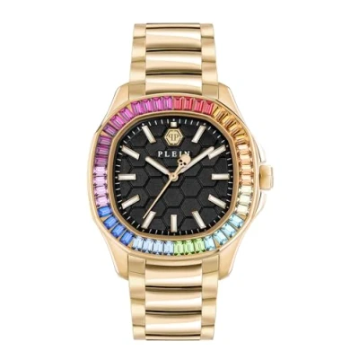 Afbeelding van Philipp Plein The $Pectre PWTAA1224 Horloge Staal Goudkleurig Ø 38 mm