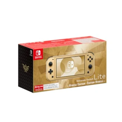 Afbeelding van Nintendo Switch Lite Hyrule Edition + Online abonnement Van 12 Maanden (10013779)