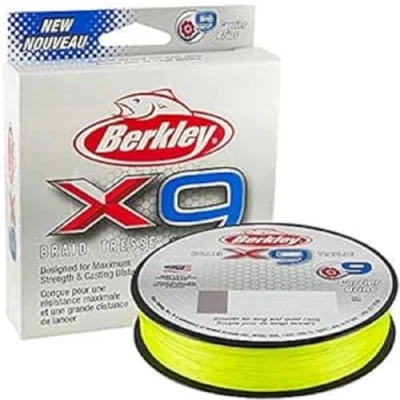 Afbeelding van Berkley X9 Braid Fluro Green 13.6kg 300m Groen