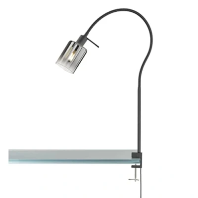Afbeelding van Klemlamp Iska met glazen kap