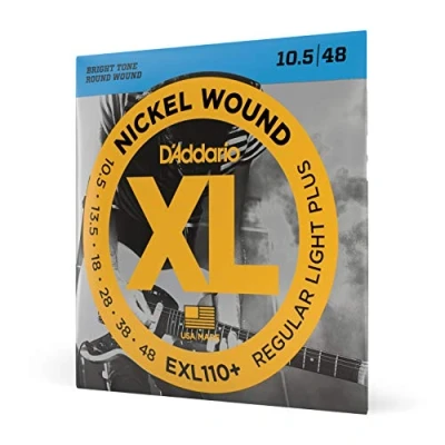 Afbeelding van D&#039;Addario EXL110+ 0105 048 nikkel omwonden Elektrische gitaarsnaren