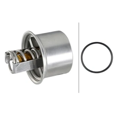 Afbeelding van HELLA 8MT 354 778 441 Thermostaat, koelvloeistof 82 Met pakkingen