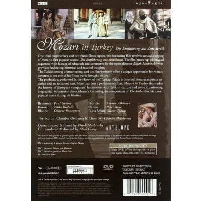 Afbeelding van Groves/Kodalli/The Scottish Chamber Mozart In Turkey/Die Entführung Aus (DVD)