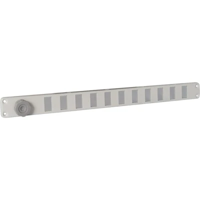 Afbeelding van Nedco afsluitbaar ventilatierooster De Luxe 160x160mm met trekkoord aluminium wit