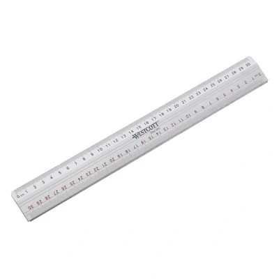 Image de Westcott AC E10112 Règle de coupe 30cm avec anti dérapant