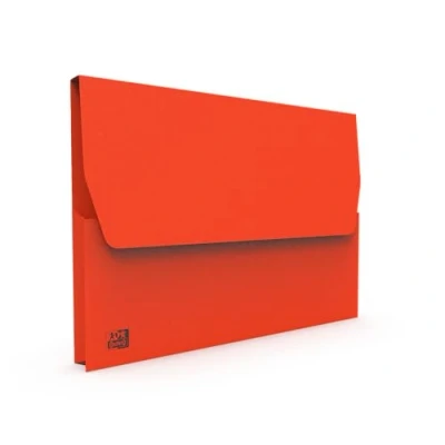 Afbeelding van OXFORD VIP hoezen 24 x 32 cm, inhoud 200 vellen krachtkaart, dikte 240 g, broodrood