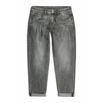 Afbeelding van G STAR KATE Boyfriend Relaxed fit jeans, Dames, Maat: 26x30, Sun faded gunmetal