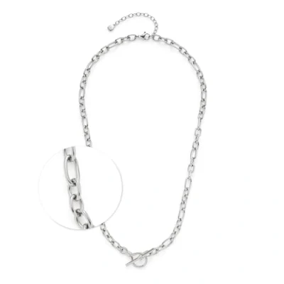 Afbeelding van Leonardo Ketting silvercoloured, Dames, Maat: One Size, Silver coloured