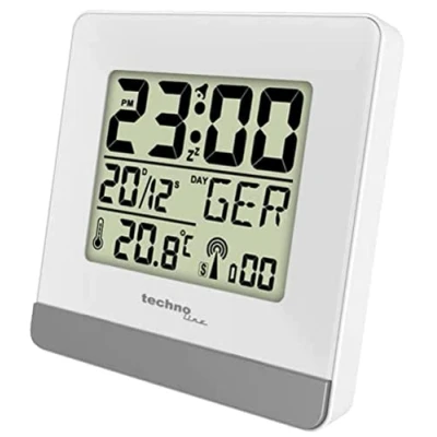 Afbeelding van Technoline WT260 wekkerradio met temperatuurweergave, 79 x 30 mm, wit