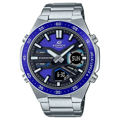 Afbeelding van Casio Edifice EFV C110D 2AVEF Herenhorloge 46,9 mm Zilverkleurig