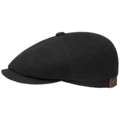 Afbeelding van STETSON Level Gatsby pet voor heren platte zomerpet met klep, lente/zomer, duivenblauw