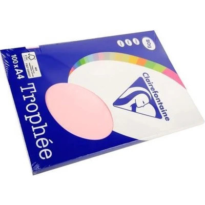 Afbeelding van Clairefontaine Trophée Kopieerpapier A4 80 gram Assorti pastelkleuren 100 vellen