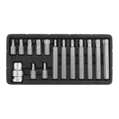 Afbeelding van YATO YT 0417 Set schroevendraaierbits 15