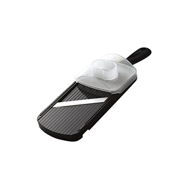 Image de Kyocera csn 202 bk mandoline noire épaisseur réglable de 0,5 à 3 mm lame céramique