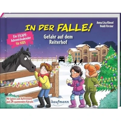 Afbeelding van In der Falle! Gefahr auf dem Reiterhof Ein Escape Adventskalender für Kids