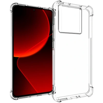 Afbeelding van iMoshion Hoesje Geschikt voor Xiaomi 13T Pro / Siliconen Shockproof Case Transparant