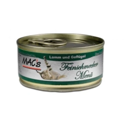 Afbeelding van MAC&#039;s Cat Fijnproever 6 x 200 g Kattenvoer Lam &amp; Gevogelte