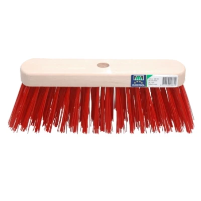 Afbeelding van Losse straatbezem fsc 29cm kunstvezel rood