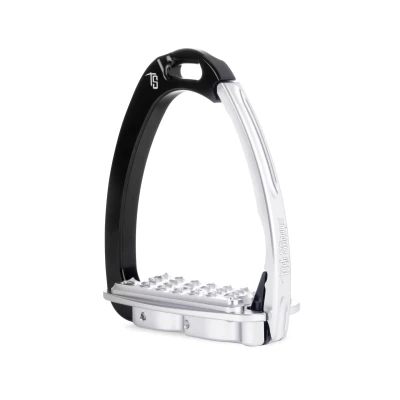 Image de Tech Stirrups Étriers Venice Sloped EVO Argent/noir Adult
