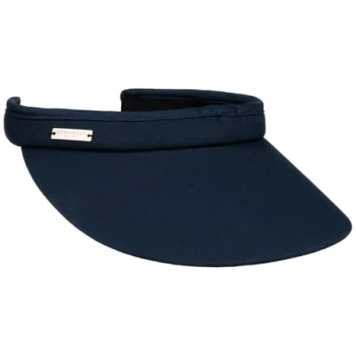 Afbeelding van Viziere Azalee Seeberger haarband, Blauw staal