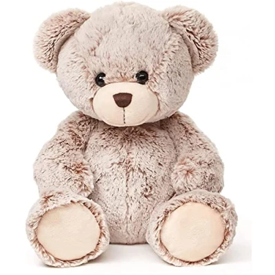 Afbeelding van Uni Toys Superzachte teddybeer (donkerbruin) 24 cm (hoogte) teddybeer, knuffeldier