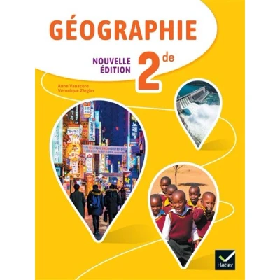 Image de Géographie 2de Ed. 2023 livre élève