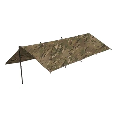 Afbeelding van Highlander trekkerstent Pro Force Basha bivaktent camouflage HMTC