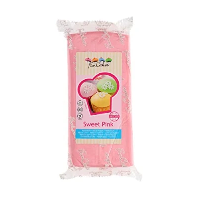 Afbeelding van FunCakes Suikerpasta, roze, 1 kg