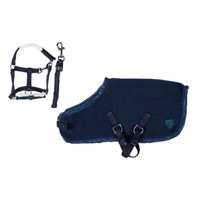 Image de HKM Câlin Poney Ensemble de Démarrage Bleu profond