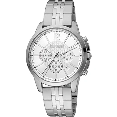 Afbeelding van Just Cavalli Herren Accessoires Horloges Zilver One Size