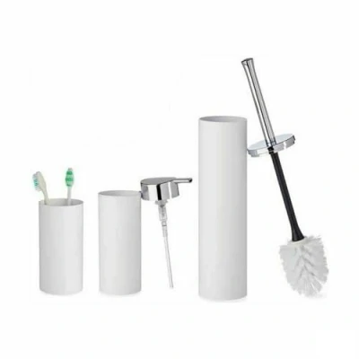 Afbeelding van Badset Wit Plastic (8 Stuks)