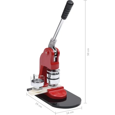 Afbeelding van Buttonmachine met cirkelsnijder 58 mm